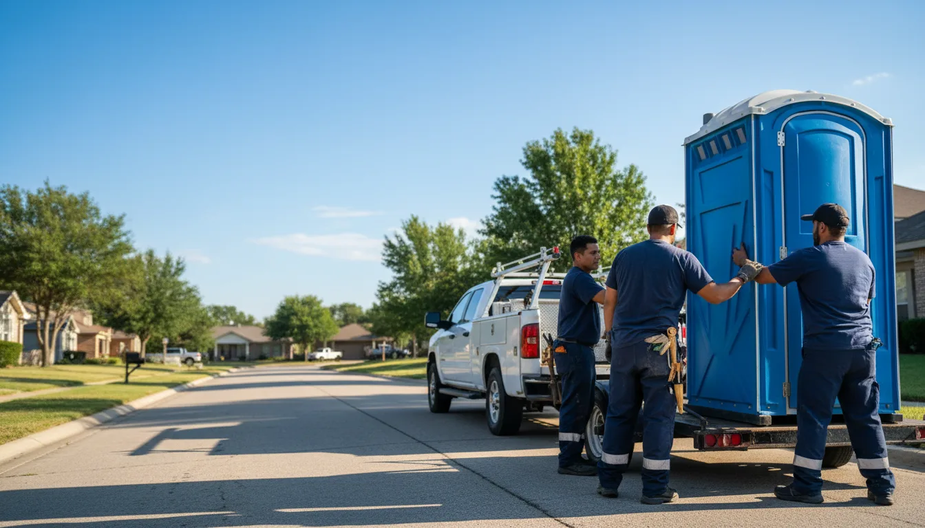 Portable Toilet Rental in Lockhart, TX near me
